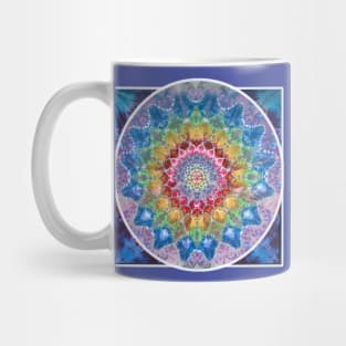 Tie Dye Meditation Mandala spiritual boho hippie phish dead head garcia weir Mug